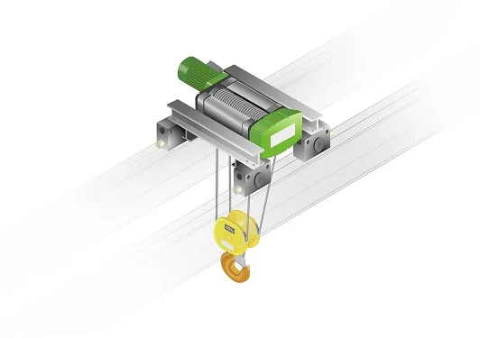 WEWIRA Elektroseilzug Typ AS – Produktansicht