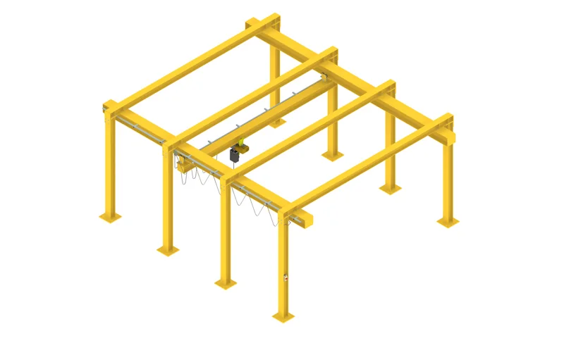 Hängekransystem Ansicht 1